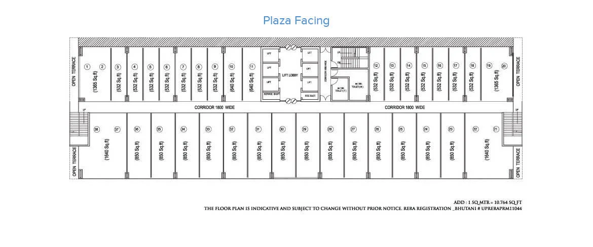 Bhutani Alphathum floor plan 2