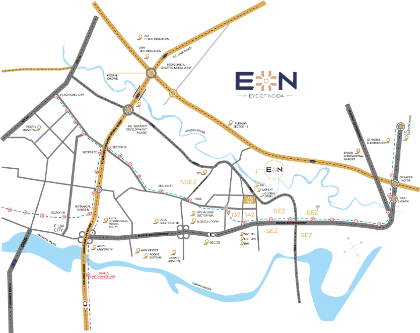 Fairfox EON location map